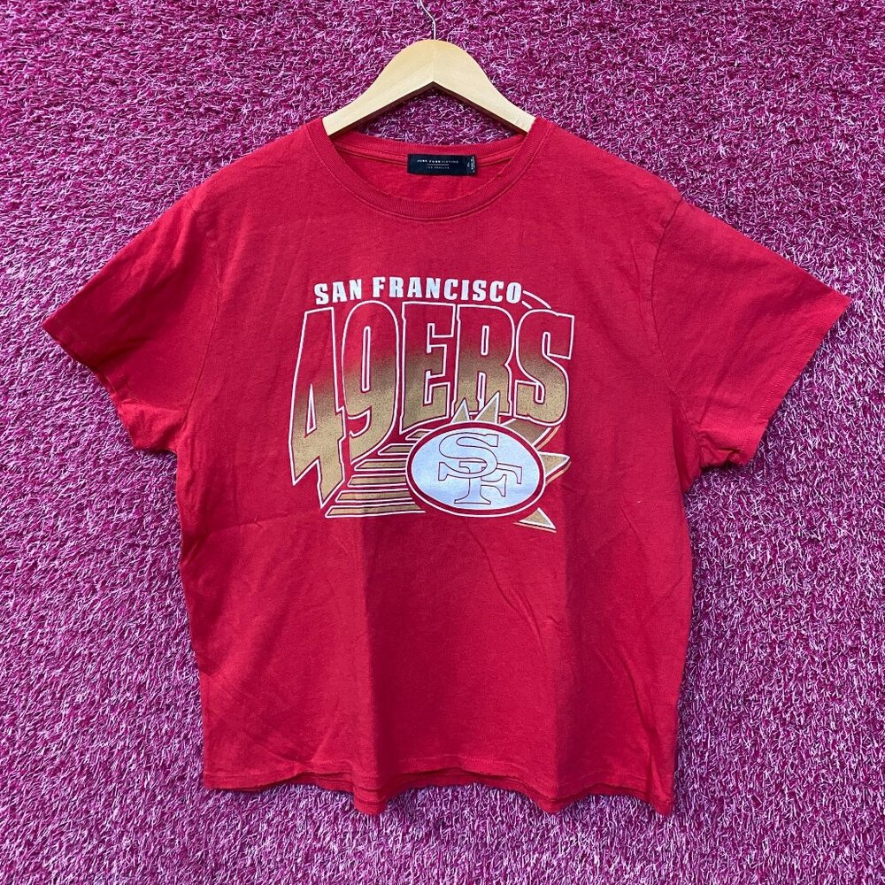 San Francisco 49ers Red Graphic Tee - NFL Team Shirt